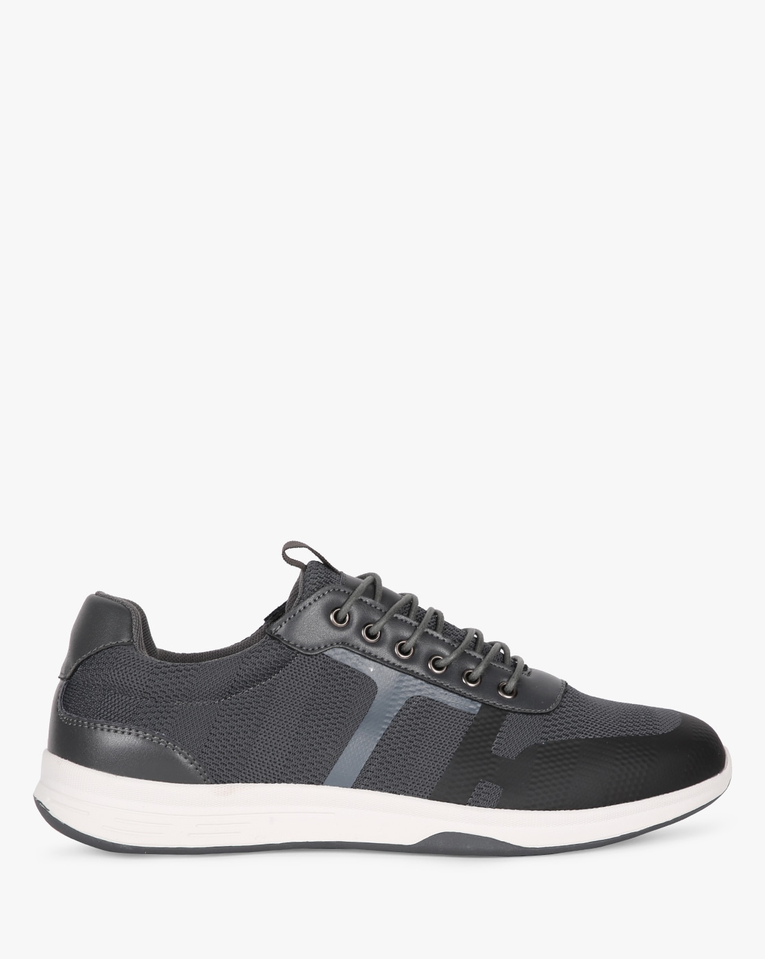 Buy Dark Grey Casual Shoes for Men by 