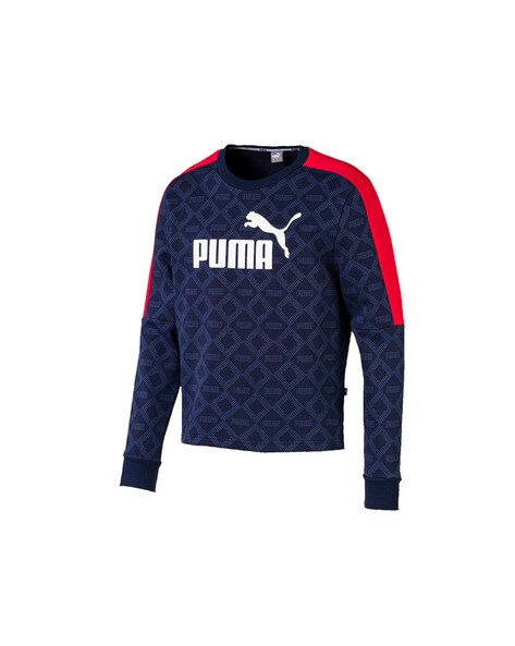 puma crew neck sweatshirt