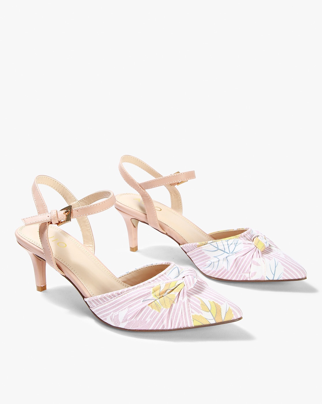 Buy Pink Heeled Shoes for Women by AJIO 