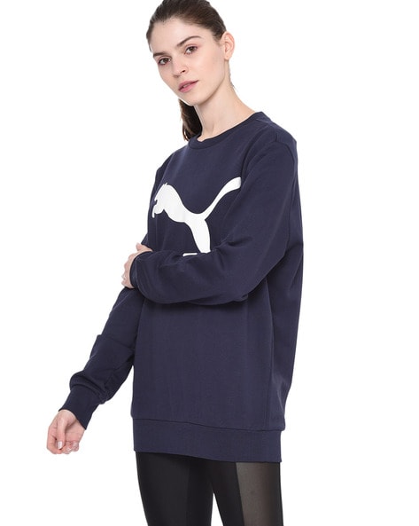 Buy Blue Sweatshirt & Hoodies for Women by Puma Online