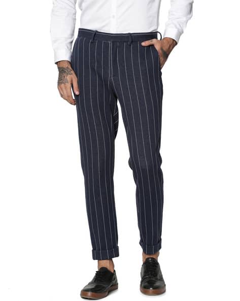 jack and jones striped pants
