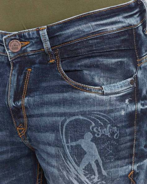 spykar jeans pocket design