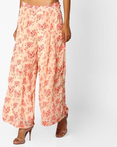 Printed Palazzo Pants