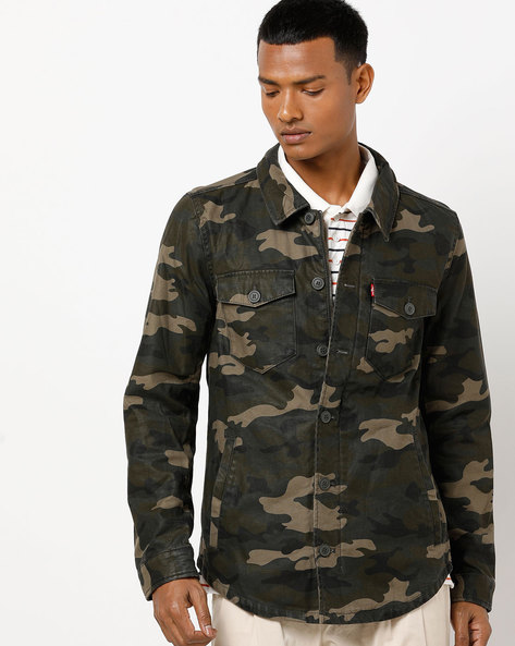 Buy Olive Green Jackets & Coats for Men by LEVIS Online 