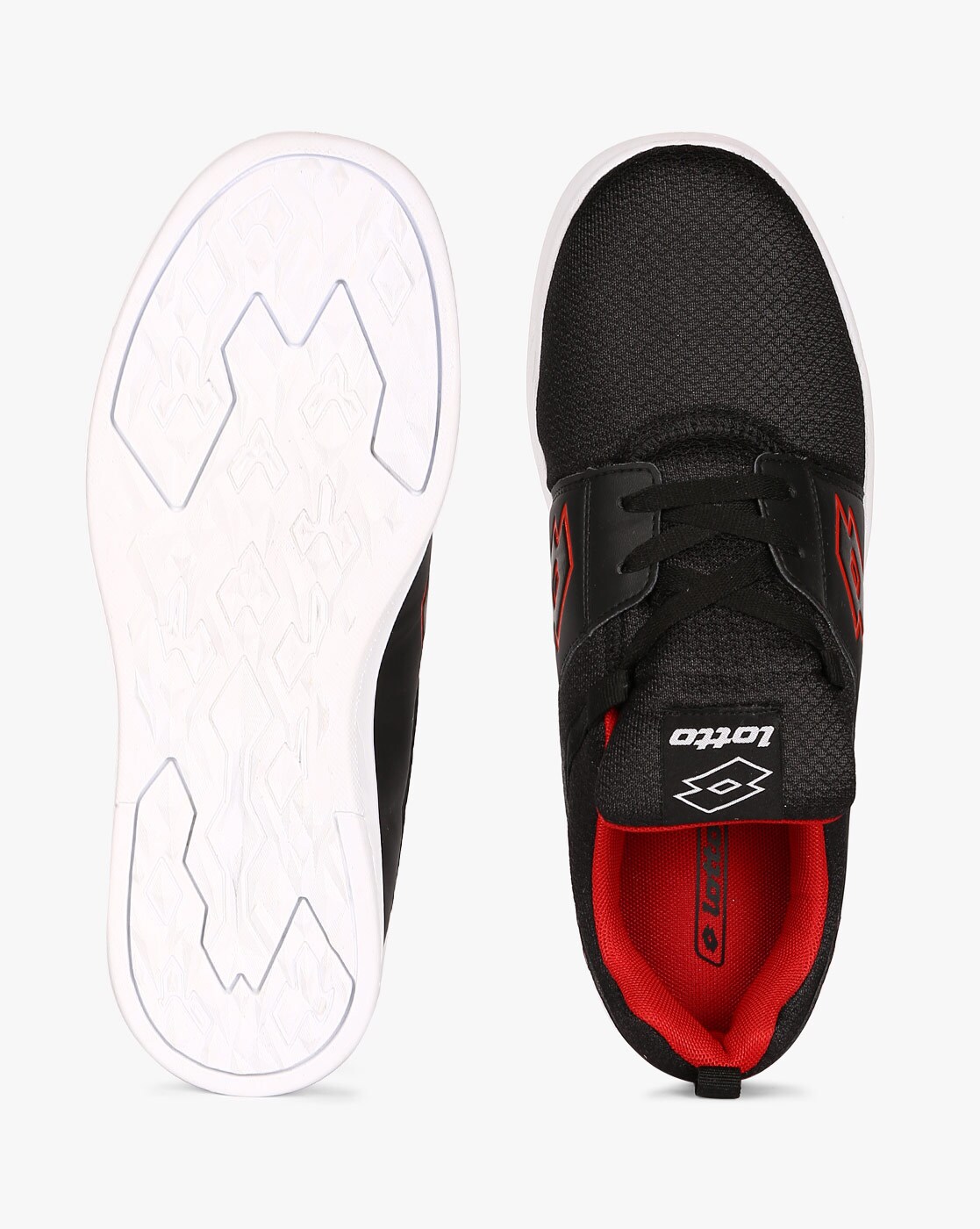 lotto panelled sports shoes