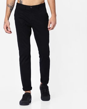 Chisel Classic Chino Pant, Black - Casual Pants