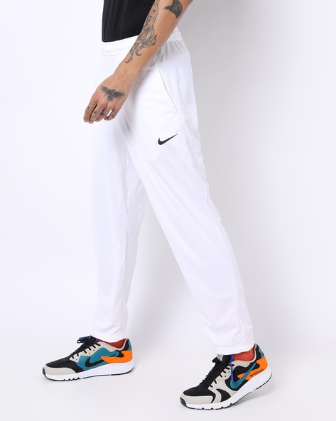 Discover 78+ nike cricket white track pants latest