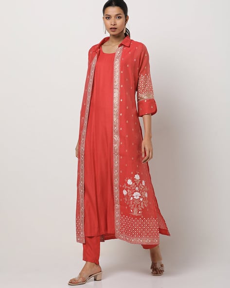 biba red suit set