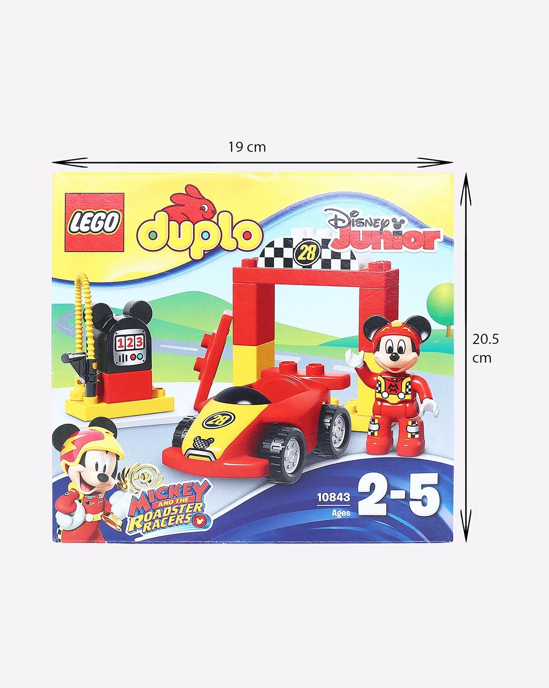 duplo mickey mouse racer