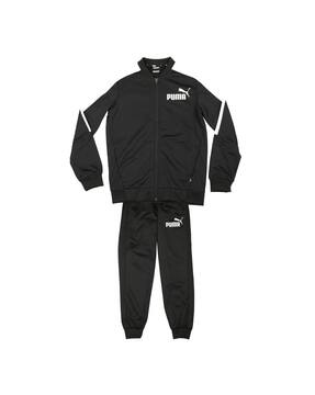 black puma tracksuit