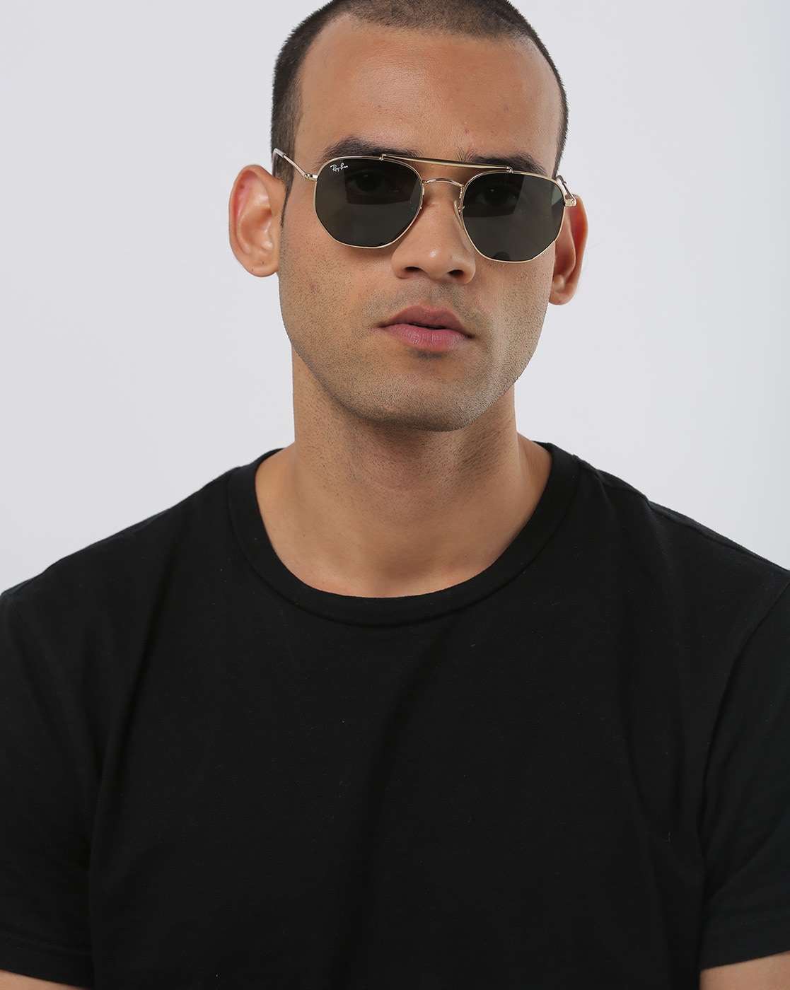 Buy Gold Sunglasses for Men by Ray Ban 