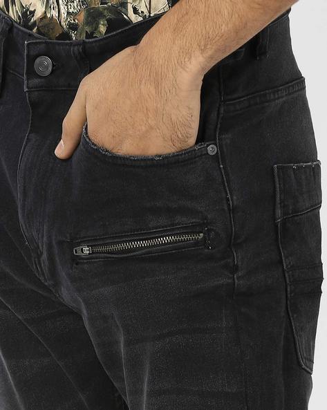 Buy Black Jeans for Men by Blue Saint Online