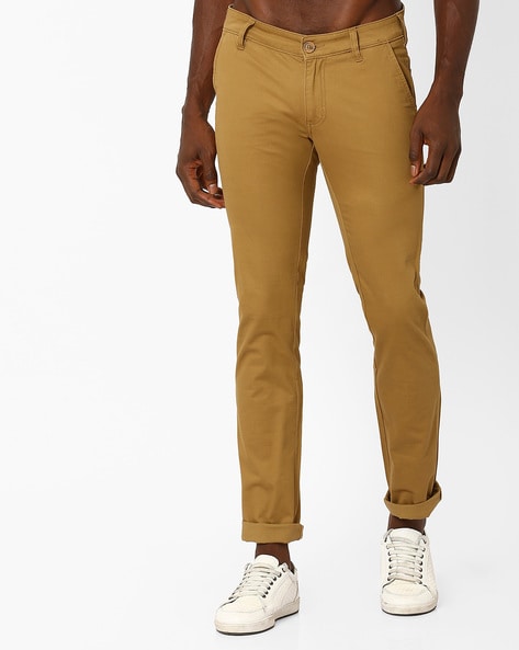Buy Khaki Trousers  Pants for Men by WRANGLER Online  Ajiocom