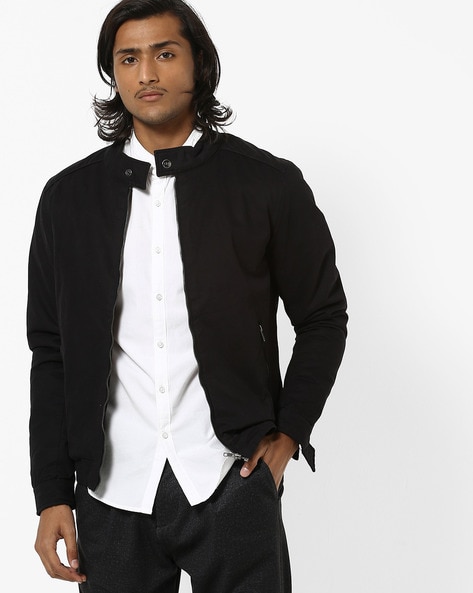 Whistles Utility Casual Jacket, Washed Black at John Lewis & Partners