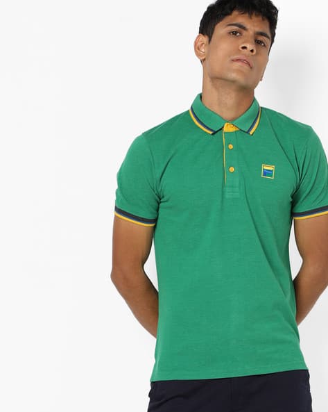 fila polo green