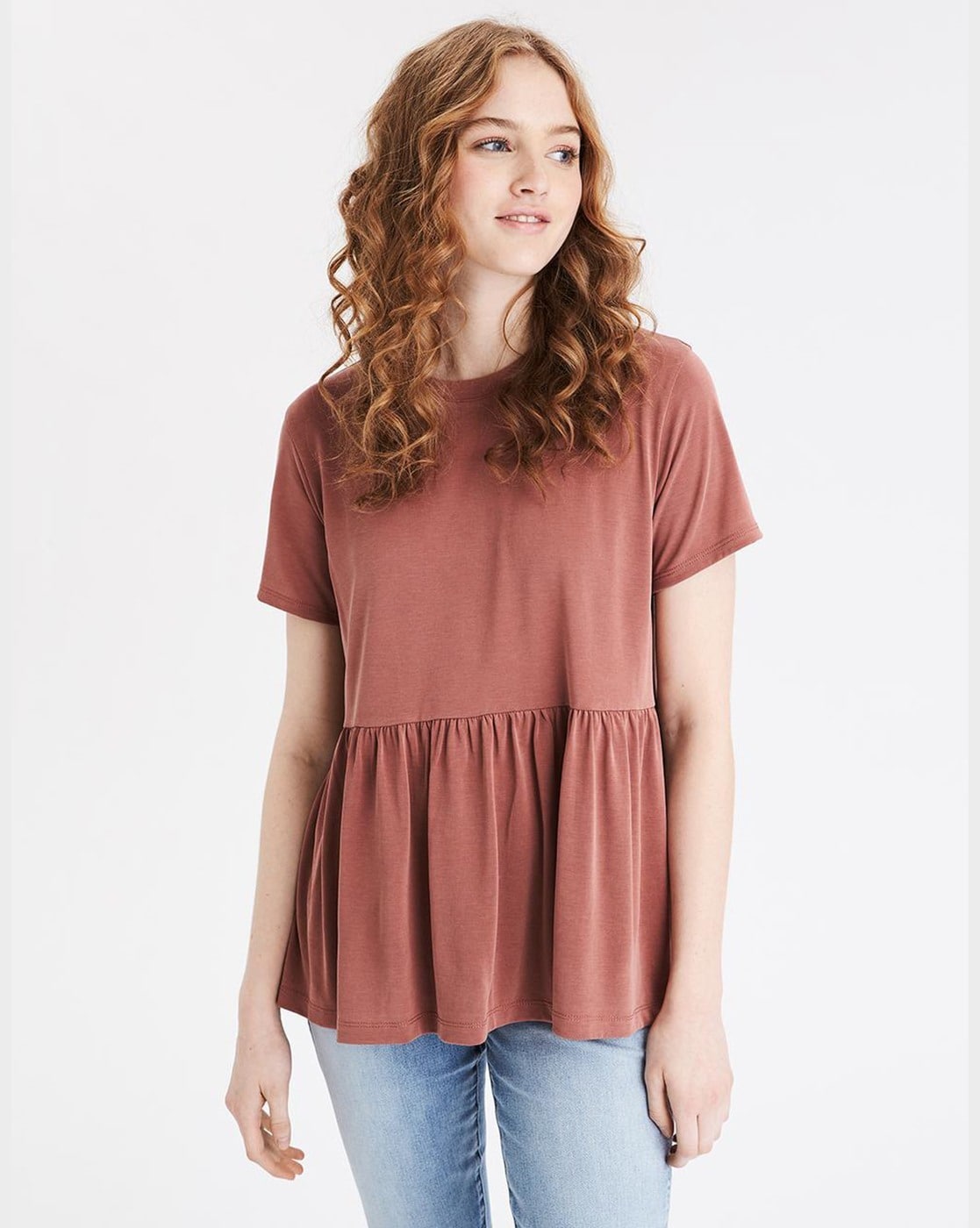 american eagle peplum