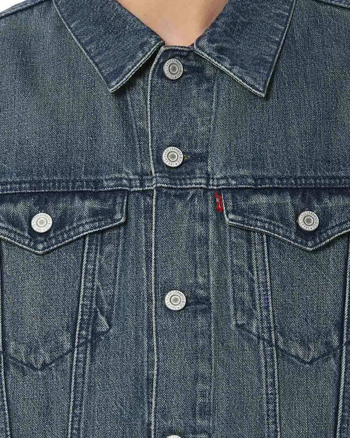 levi's sleeveless denim jacket mens
