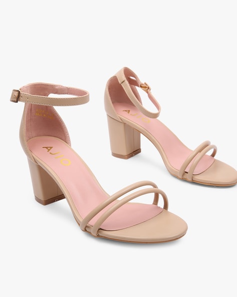 high block heel sandals