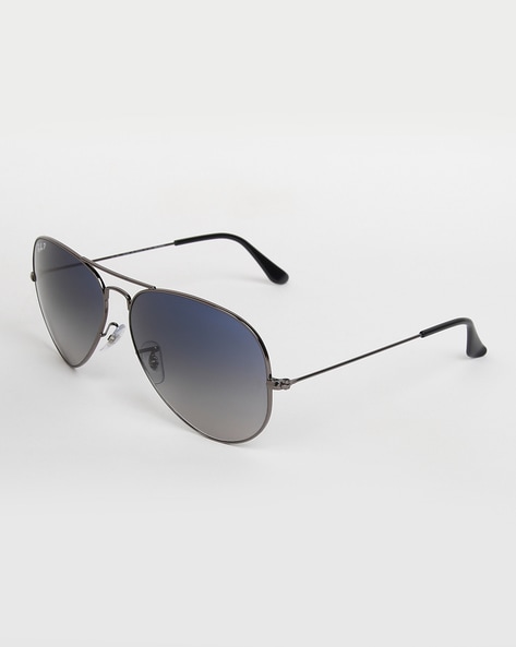 Peter England Gunmetal Blue Mirrored Aviator Sunglasses at Rs 35/piece in  New Delhi