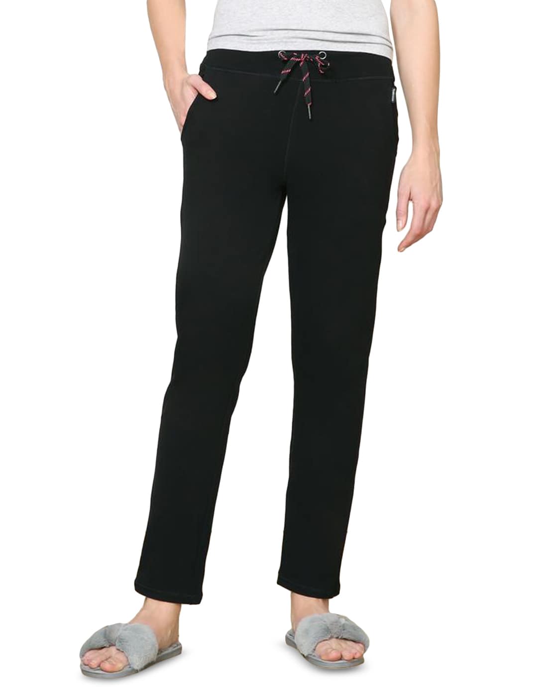 Buy Black Track Pants for Women by VAN HEUSEN Online