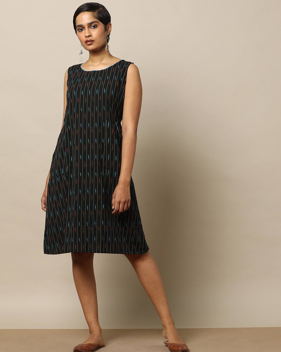 ikat one piece dress