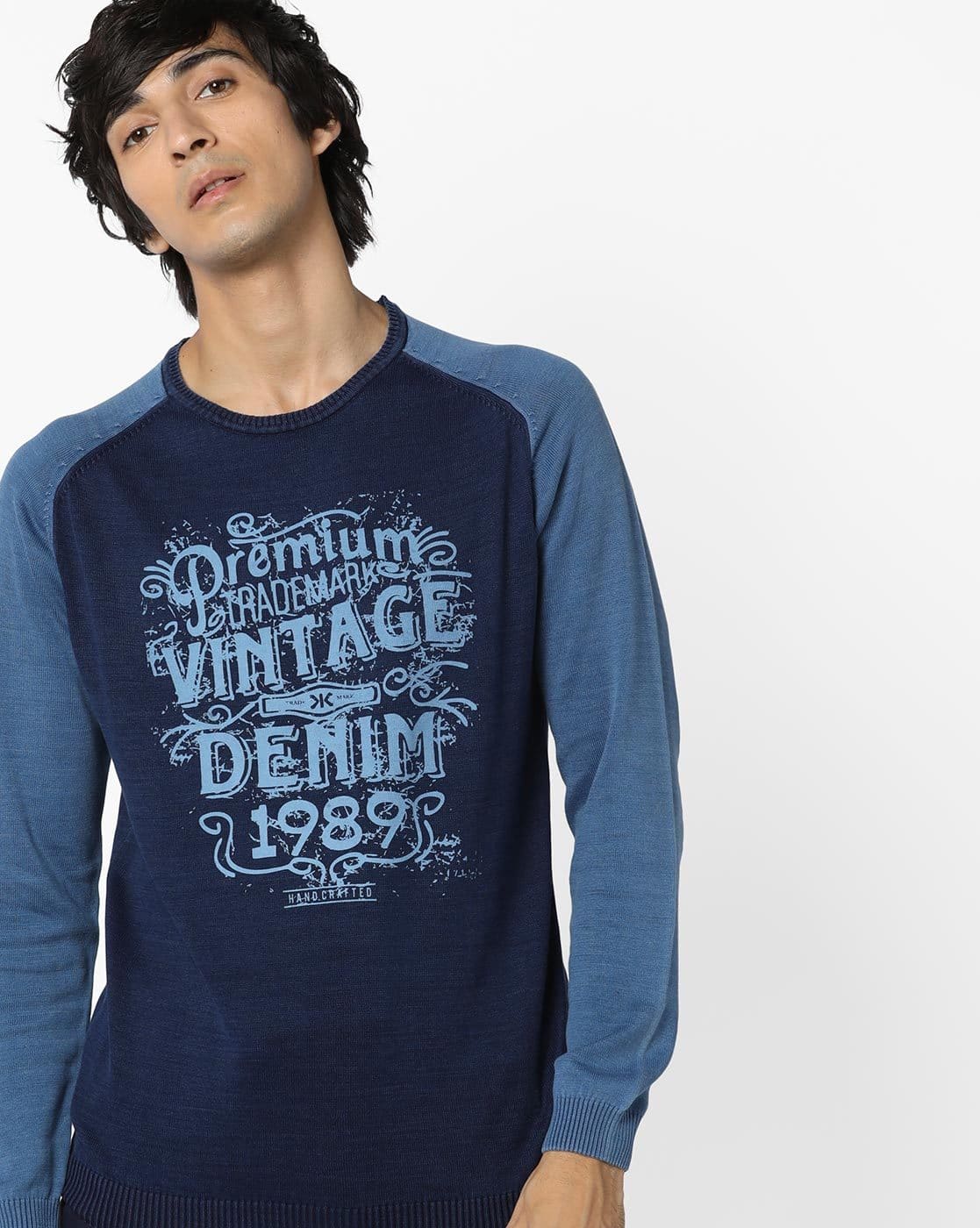 Buy Blue Sweaters \u0026 Cardigans for Men 