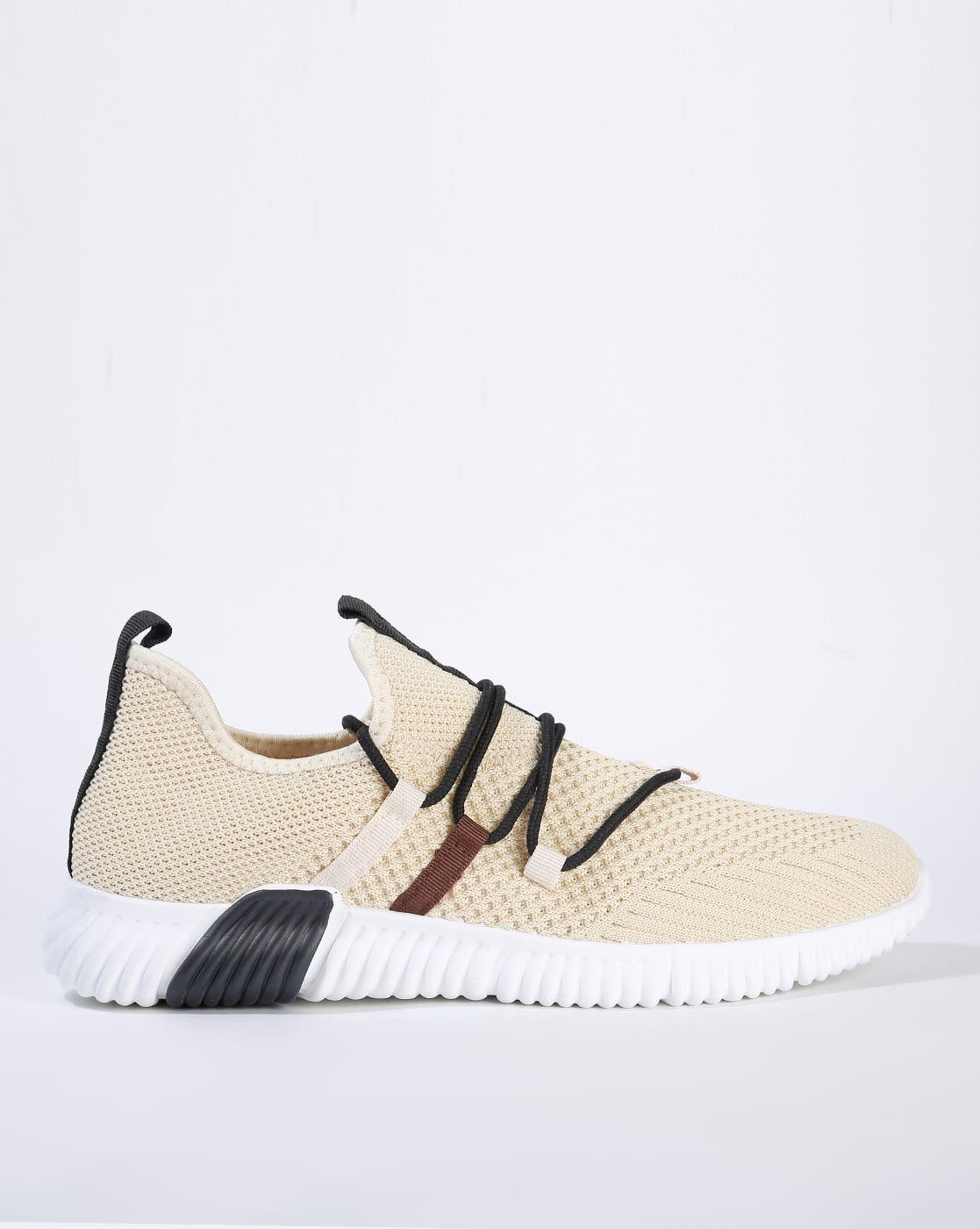 Ajio Textured Lace-up Shoes Ajio Textured Lace-up Shoes