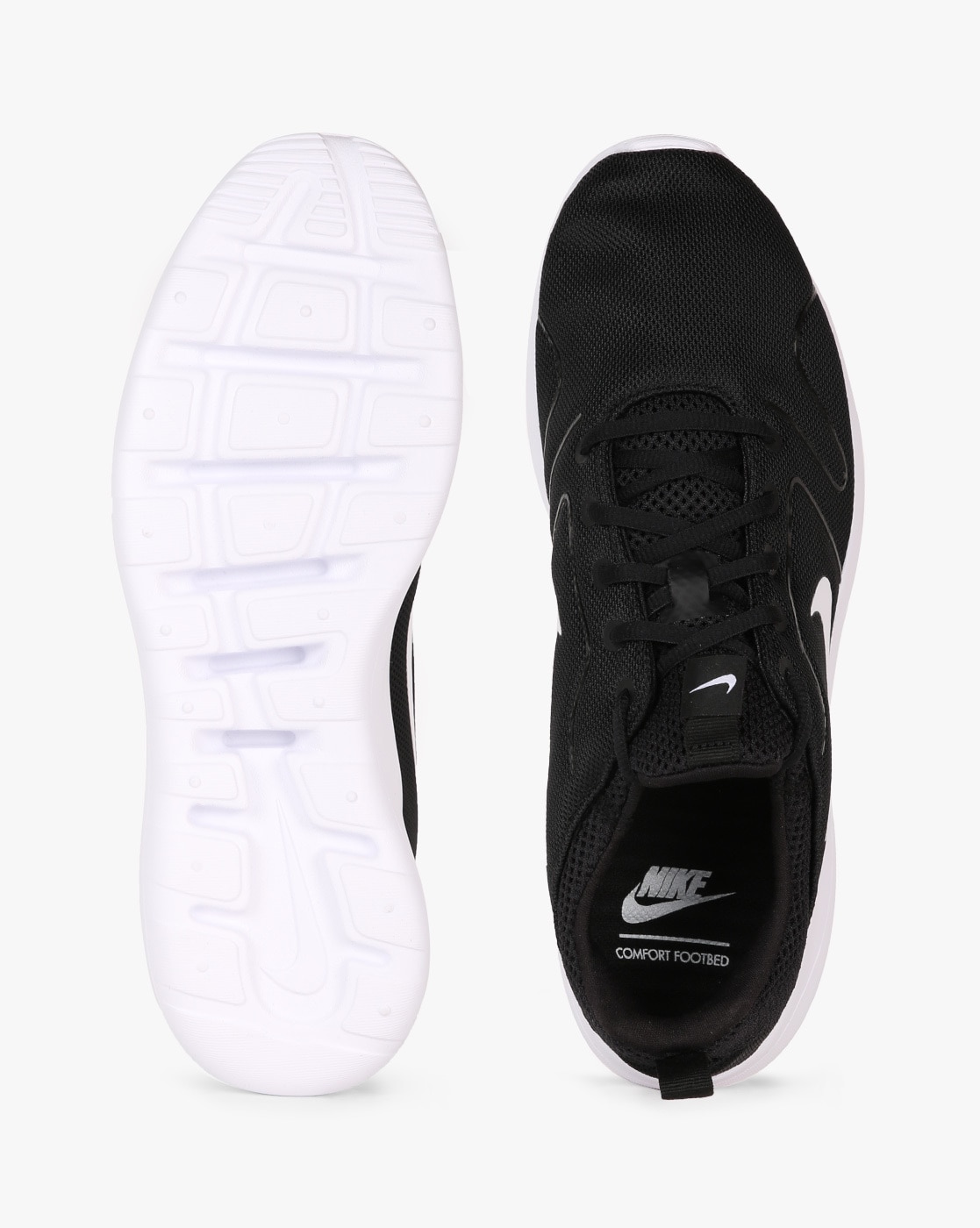 Nike kaishi cheap run black white