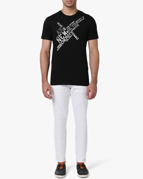 Armani exchange white best sale jeans