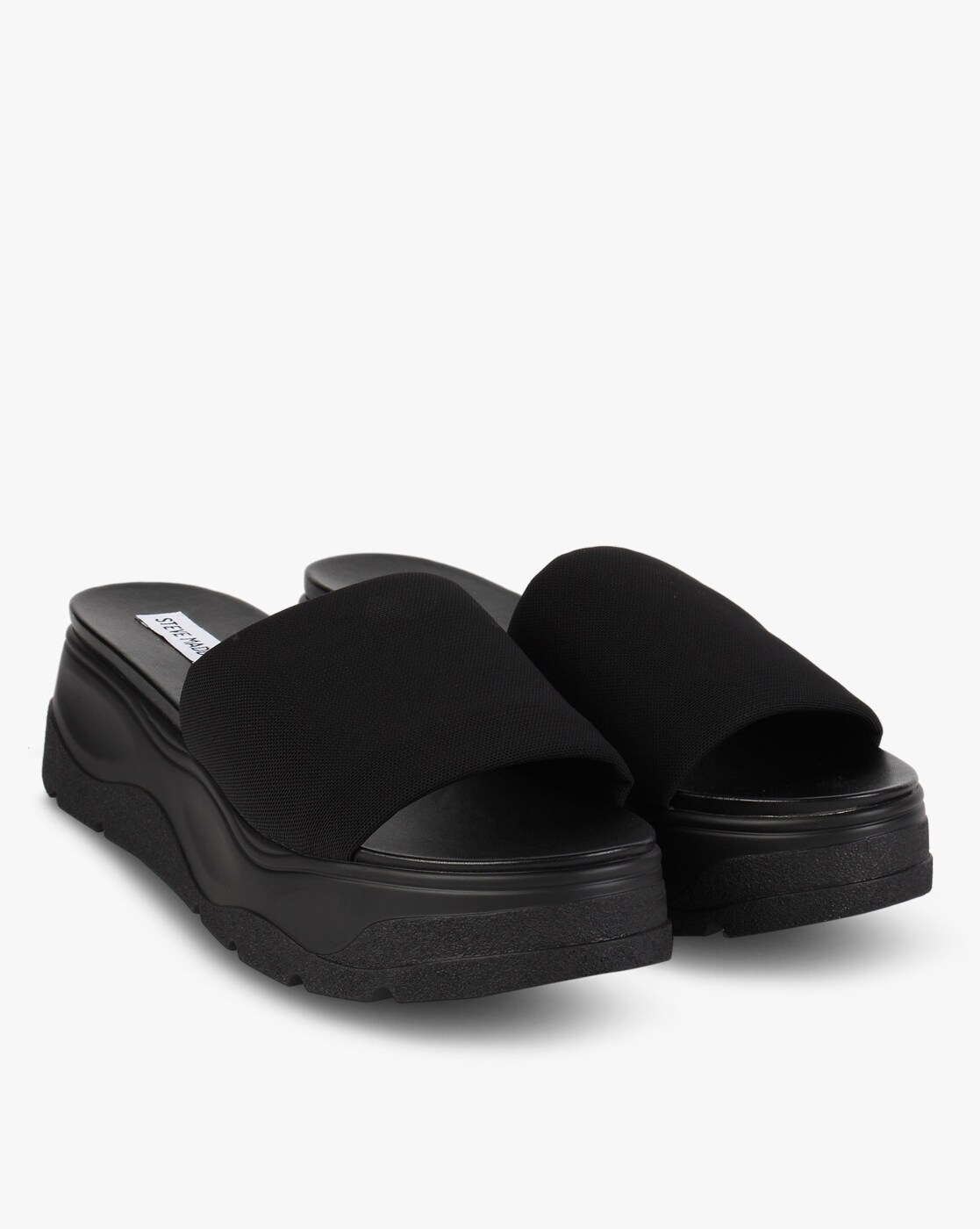 platform slip on sandals