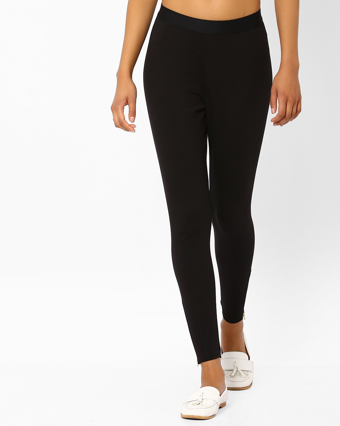 Buy Black Leggings for Women by Fusion Online