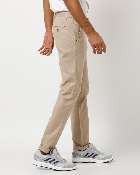 BKT50 Tailored Trousers in Wool Tickweave - Deep Gray – Brooklyn Tailors