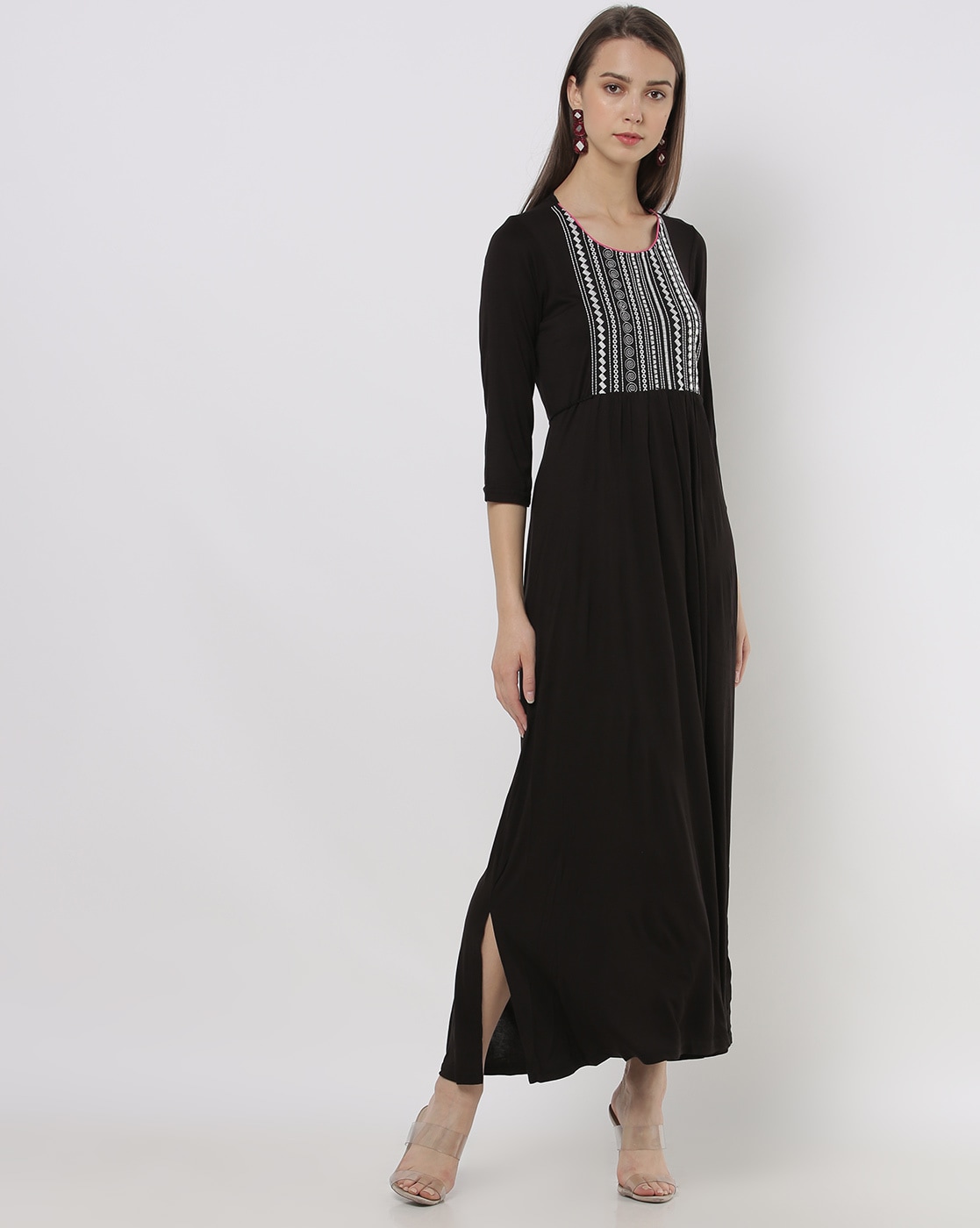 Buy Black Dresses & Gowns for Women by AURELIA Online