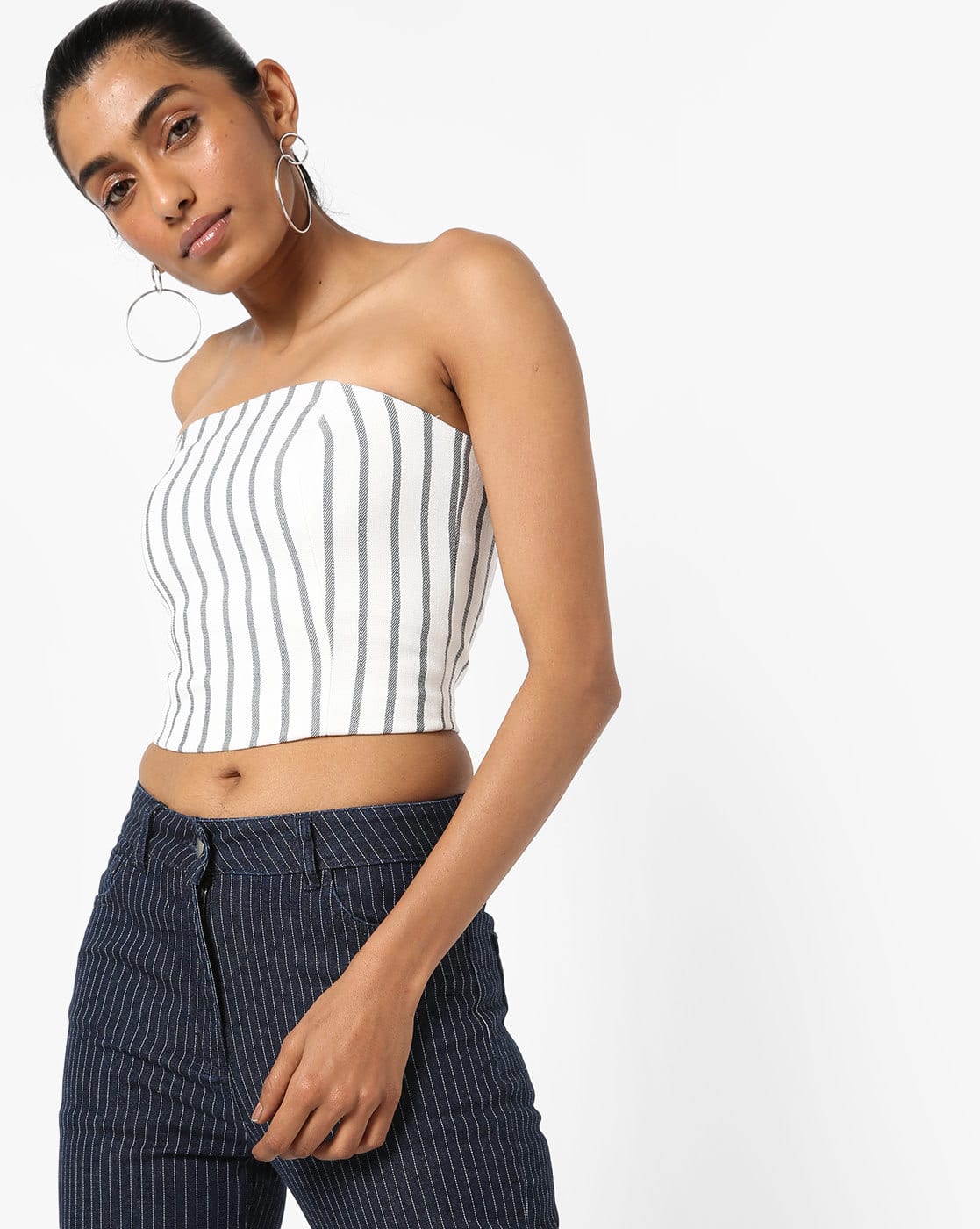 Striped Tube Top