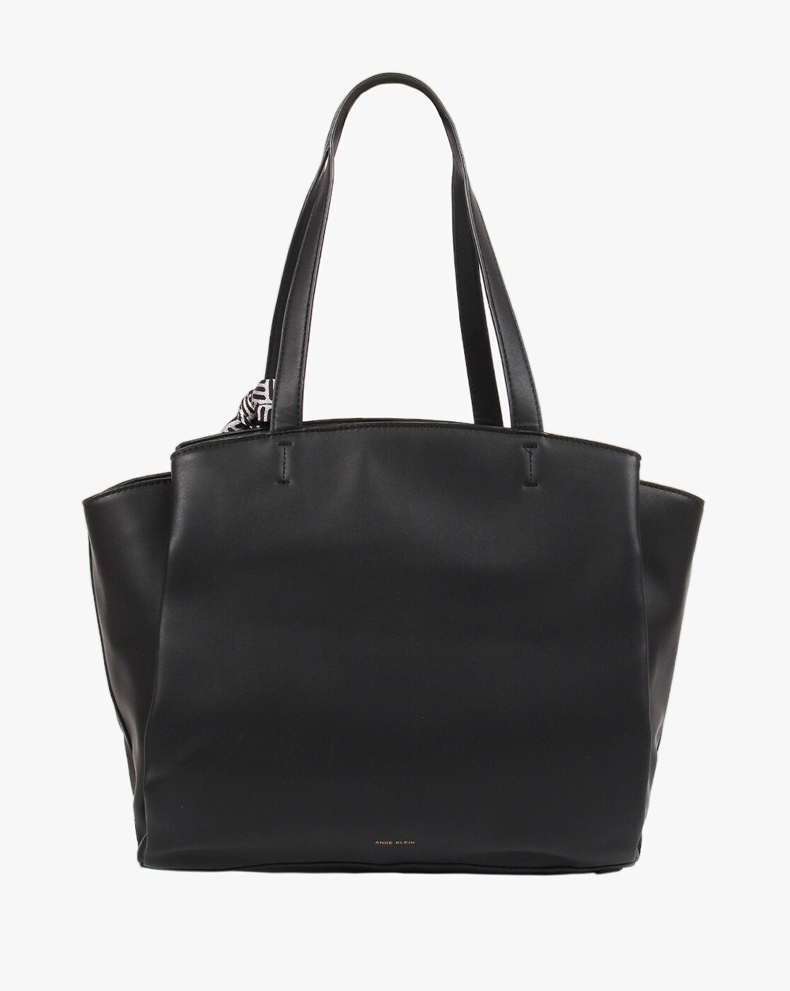 Anne klein tote online bag black