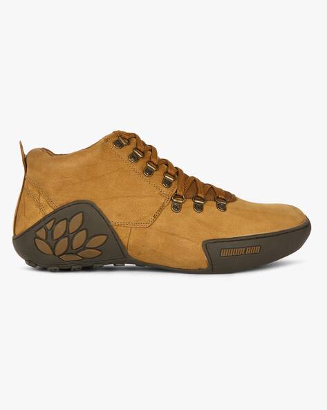 Buy Tan Brown Outdoor Shoes for Men by 
