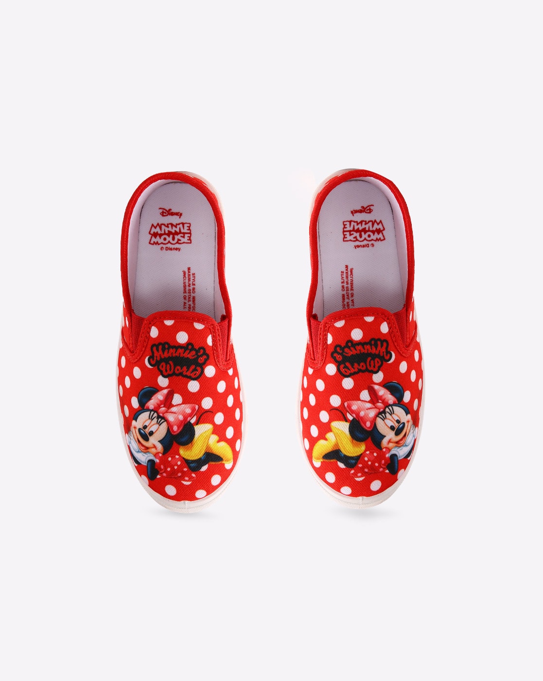 Buy Red Casual Shoes for Girls by 