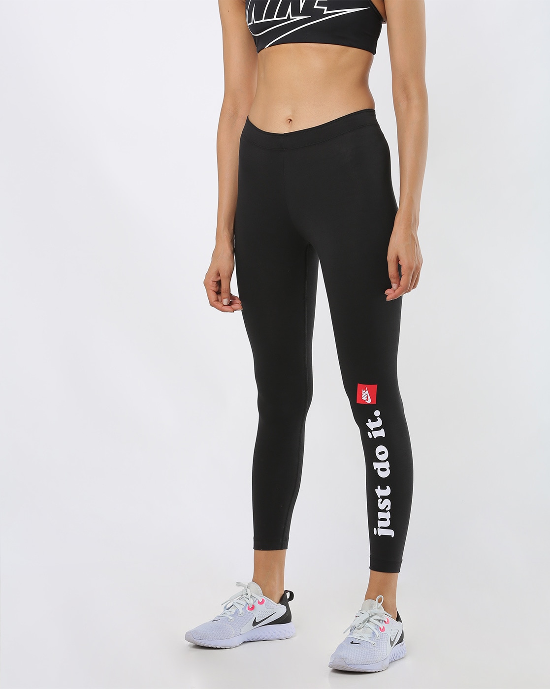 Buy Black Leggings for Women by NIKE Online