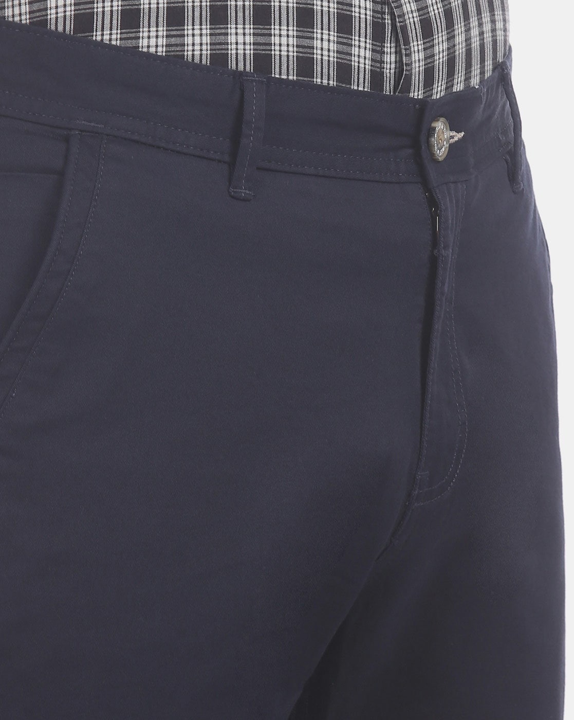 Buy Ruf & Tuf Beige Regular Fit Flat Front Trousers for Men's Online @ Tata  CLiQ