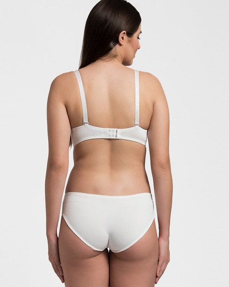 Buy White Lingerie Sets for Women by MakClan Online