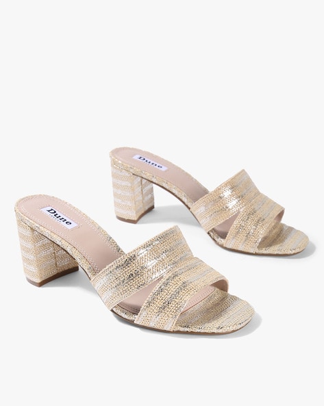 dune sandal heels