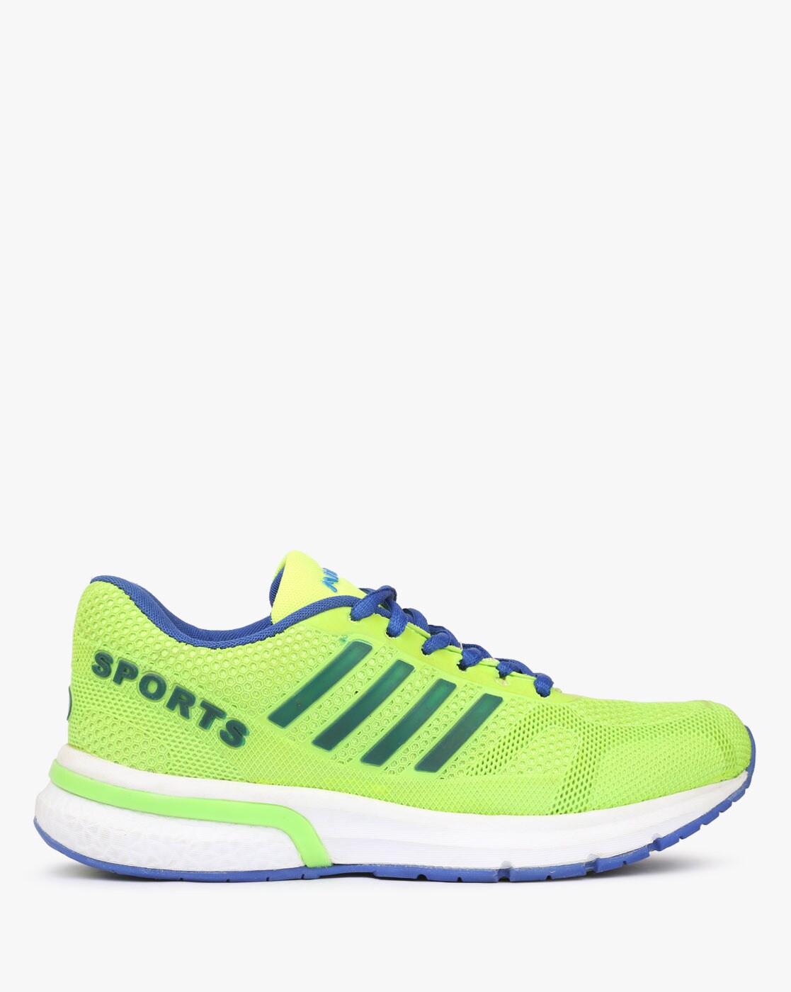 lime green athletic shoes