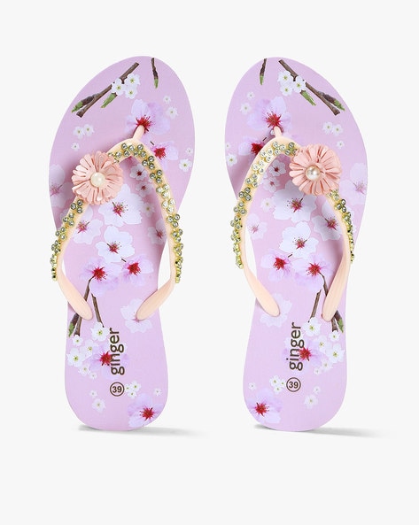 Buy Lavender Flip Flop \u0026 Slippers for 
