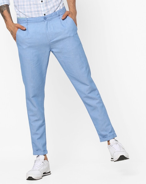 Display 122+ light blue trousers latest