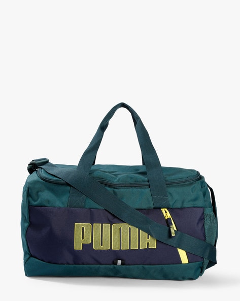 green puma bag