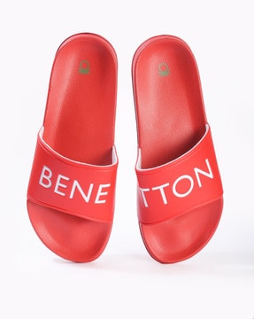 Buy Red Flip Flop Slippers for Men by UNITED COLORS OF BENETTON Online Ajio