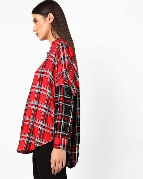 Red \u0026 Black Shirts for Women by AJIO 