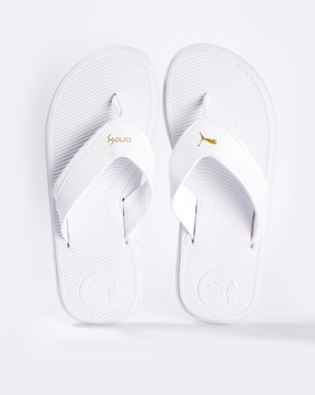 Buy online White Slip On Slipper from Slippers, Flip Flops & Sliders for  Men by Pery-pao for ₹379 at 62% off | 2023 Limeroad.com