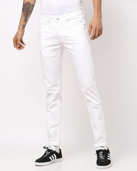 white jeans for men online
