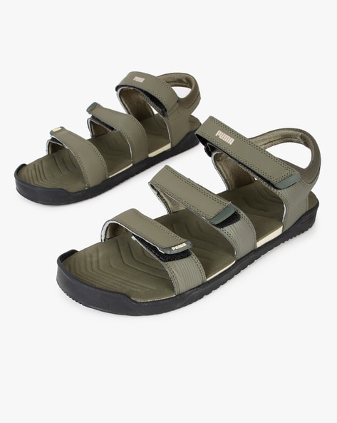 Buy Olive Green Sandals for Men by Puma 